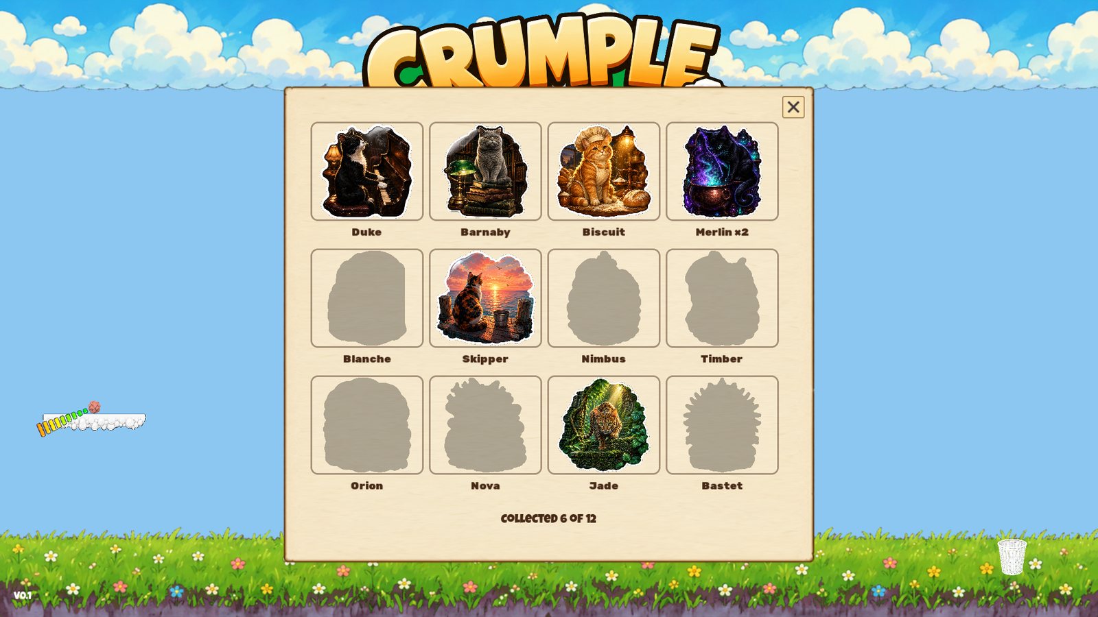 Sticker album — cats